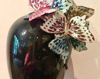 Butterfly fascinator- sparkle headpiece