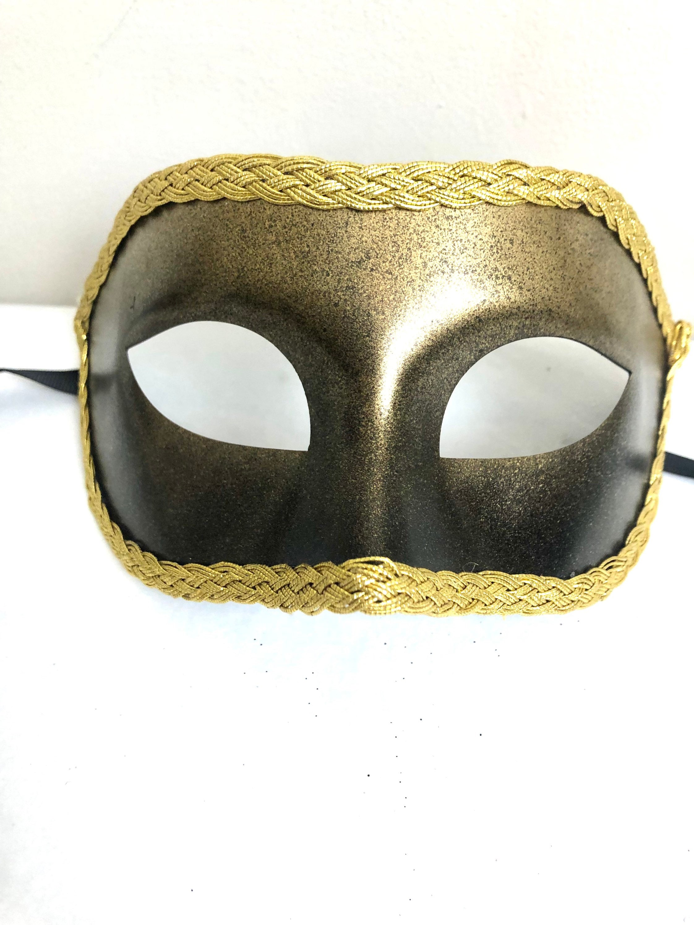 Las mejores ofertas en Disfraz de oro de látex máscaras y antifaces