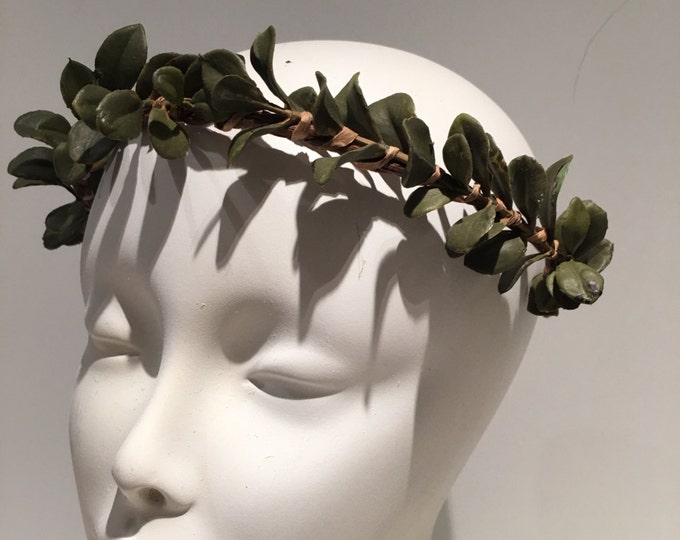 Caesar headpiece- Leaf crown- Goddess Headdress