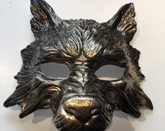 Mens wolf mask -Masquerade Mask