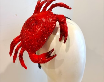 Crab Fascinator -Miss Baltimore Crown- seafood headband