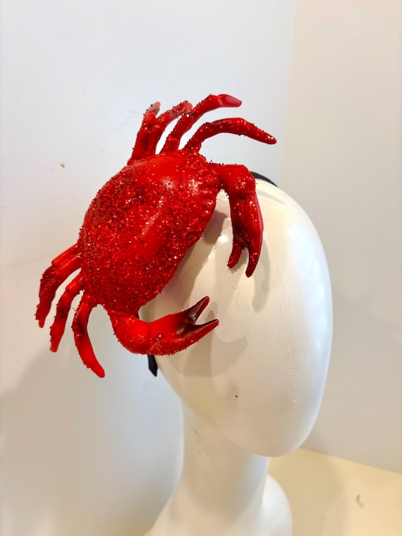 Crab Fascinator -miss Baltimore Crown- Seafood Headband - Etsy
