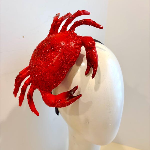 Crab Fascinator -Miss Baltimore Crown- seafood headband