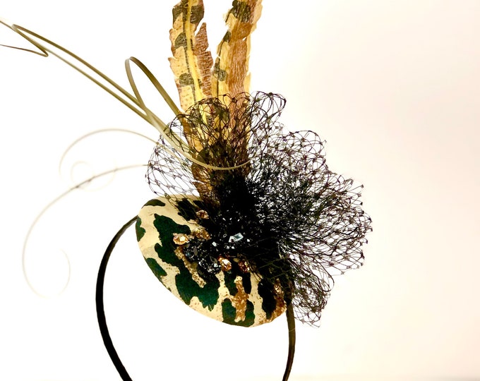 Fascinator -Derby- Wedding Hat- Tea party