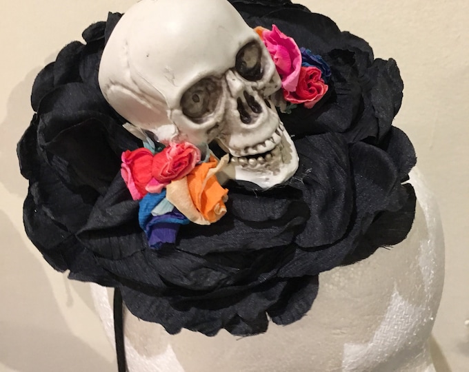 Day of the Dead Hair Accessory- Skull Headband