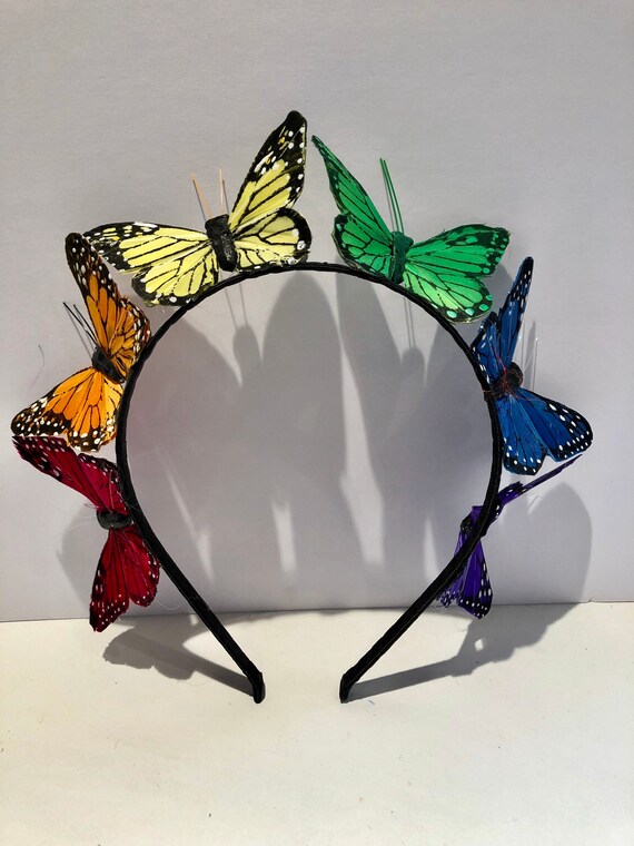 Butterfly Crown -monarch Hair Accessory - Etsy display picture 2
