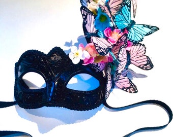 Pastel Masks- Butterfly Costume- Masquerade Party