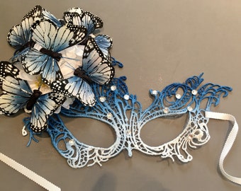 Masquerade Mask -Butterfly Halloween Mask- Mardi Gras