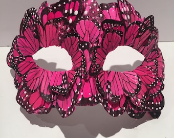 Masquerade Mask- Pink Butterfly Mask