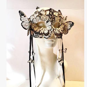 Masquerade Mask- Mardi Gras- Butterfly- Surreal Party