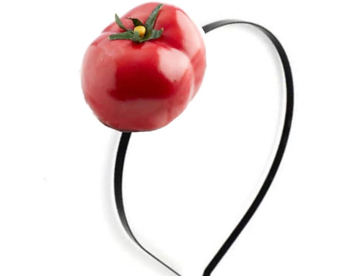 Tomato Headband -Tomato festival- Veggie hair accessory