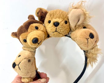 Dog headpiece- Puppy headdress- Cat headband
