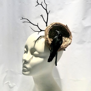 Bird nest headband- Fascinator- Derby- Nature- Sale