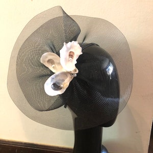 Oyster Fascinator -oyster festival headband- Shell Headpiece