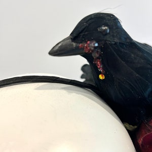 moira rose crow headpiece