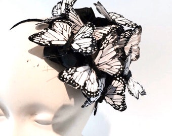 Butterfly Fascinator- Mini Derby headpieces