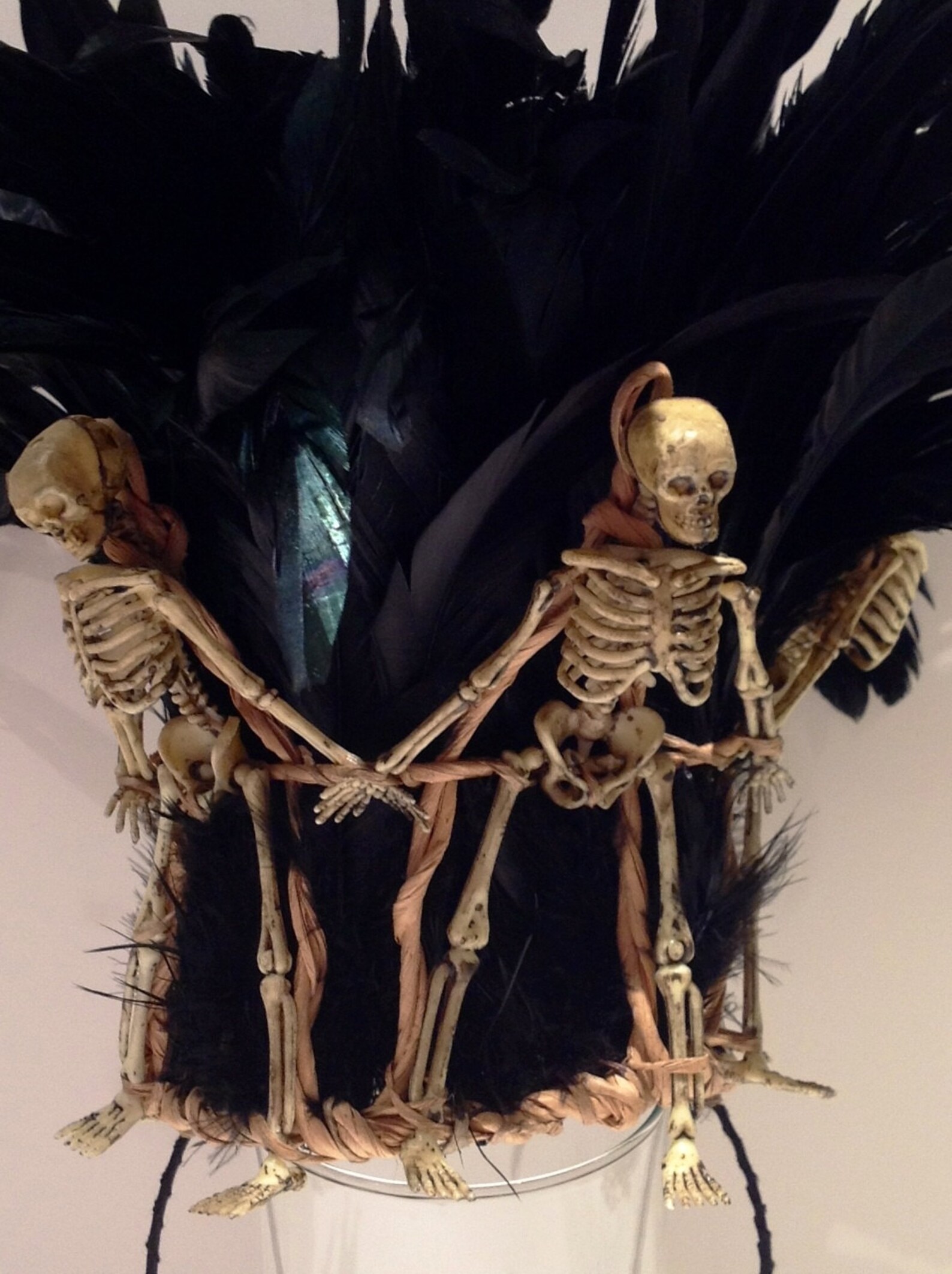 Skeleton Crown mardi Gras Day of the Dead Etsy