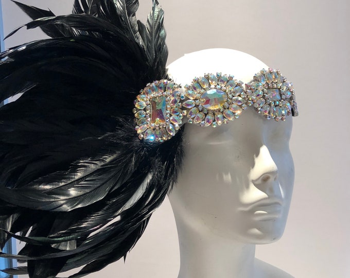 Flapper Headband- 1920 Costume- Gatsby headpiece- Great Gatsby