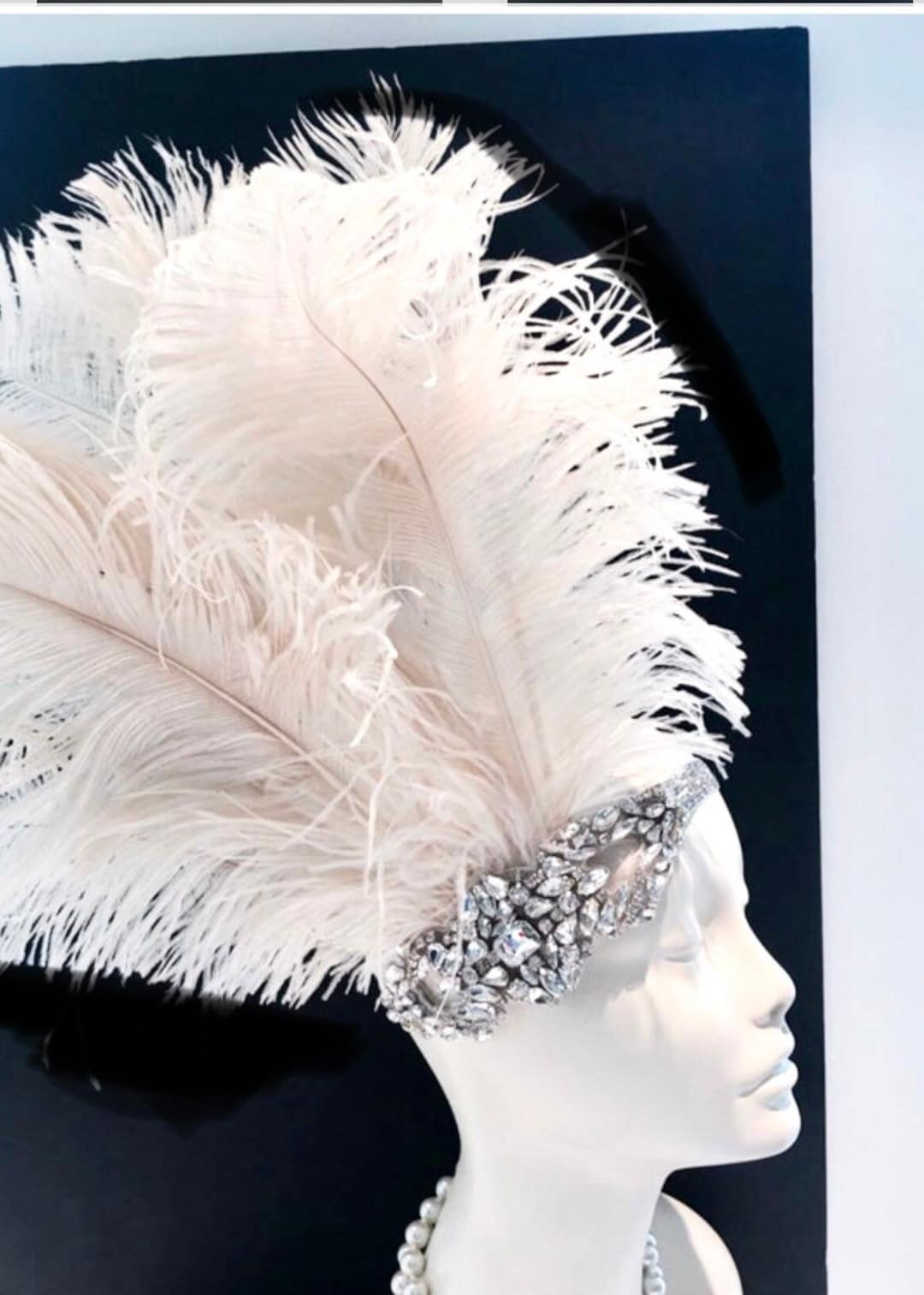 great gatsby costume headpiece
