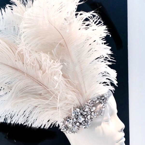 Great Gatsby Headpiece- Flapper Costume- 1920
