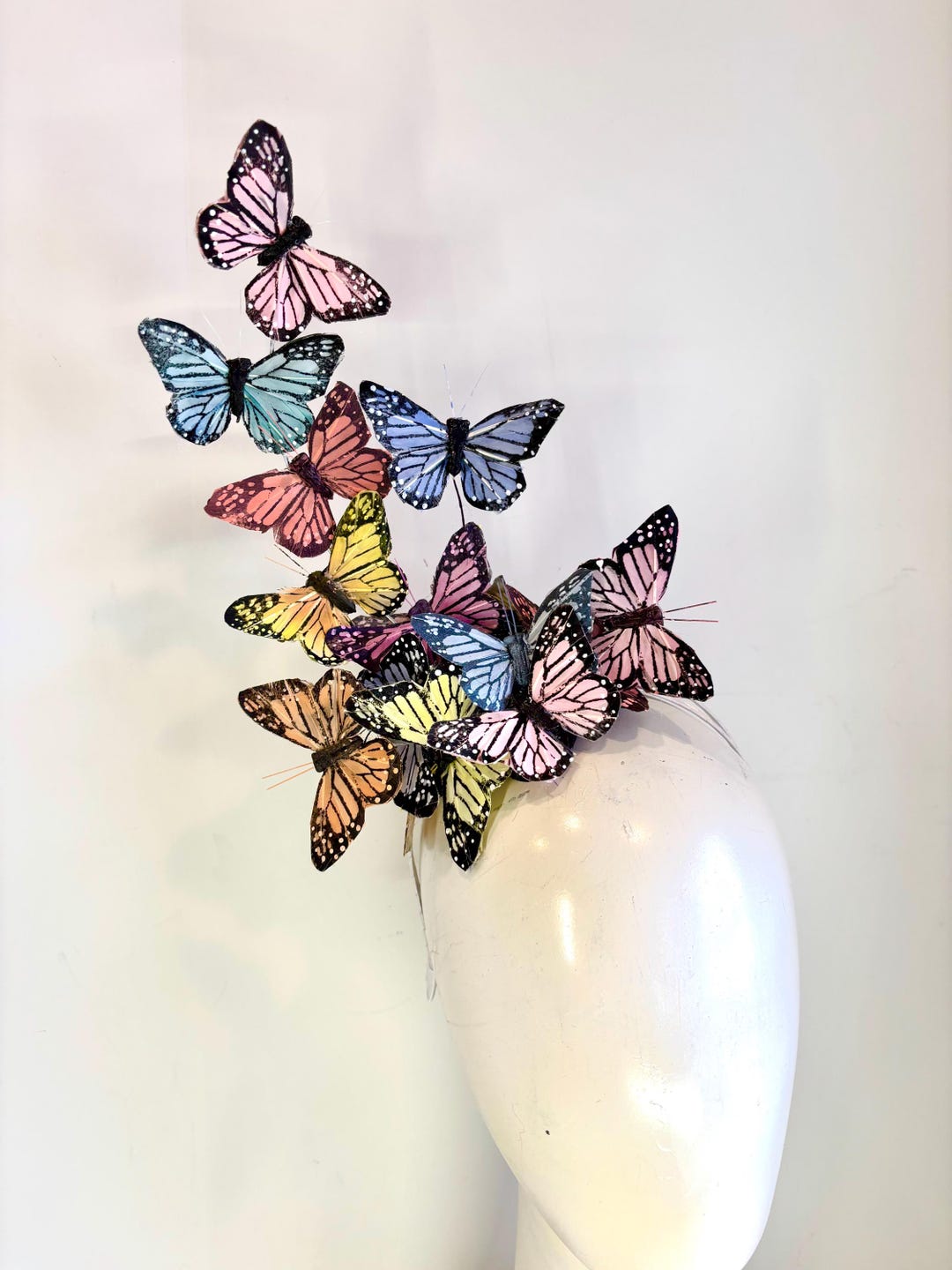 Butterfly Fascinator for Derby- Tea Party- Wedding  display picture 1