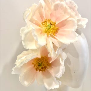 Pink Fascinator- Magnolia- Kentucky Derby - Blush pink Flower Headband