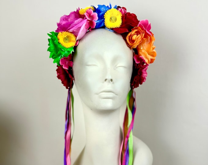 Flower Crown- Day of the dead Headband