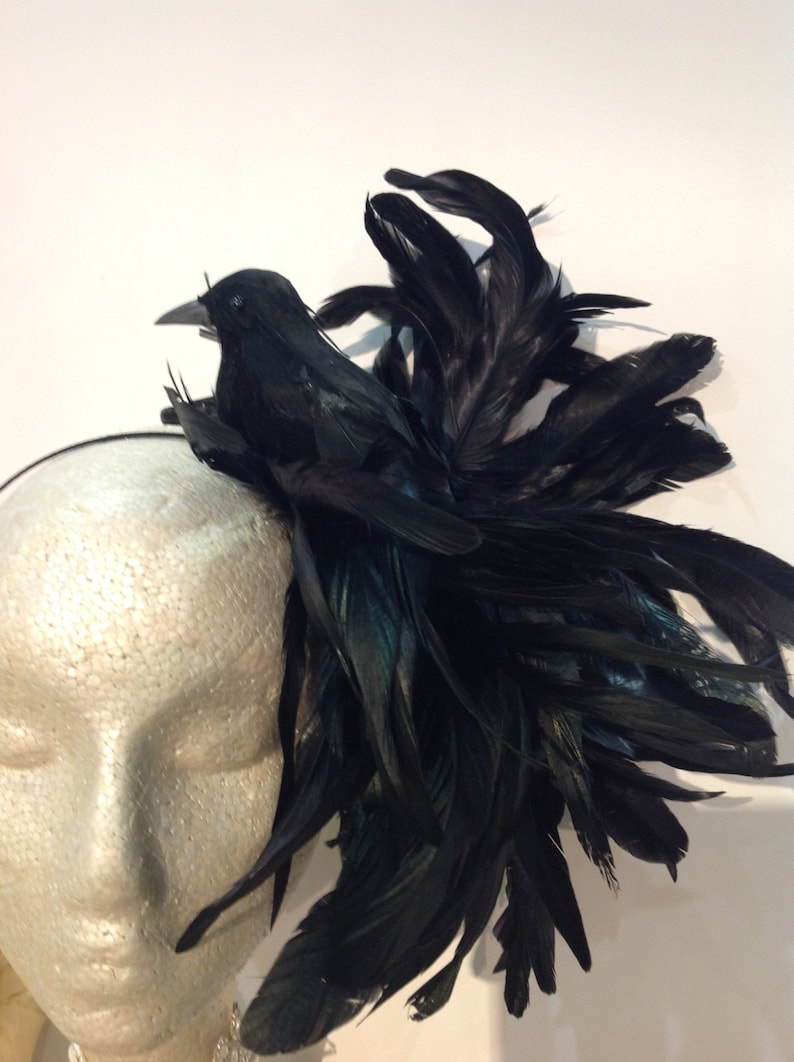 moira rose crow headpiece