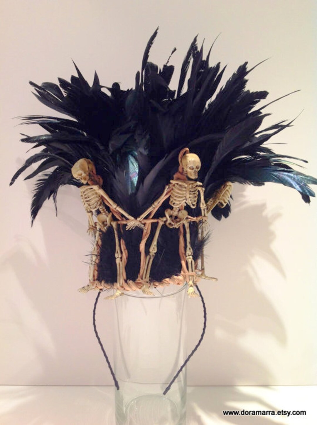 Skeleton Crown mardi Gras Day of the Dead Etsy