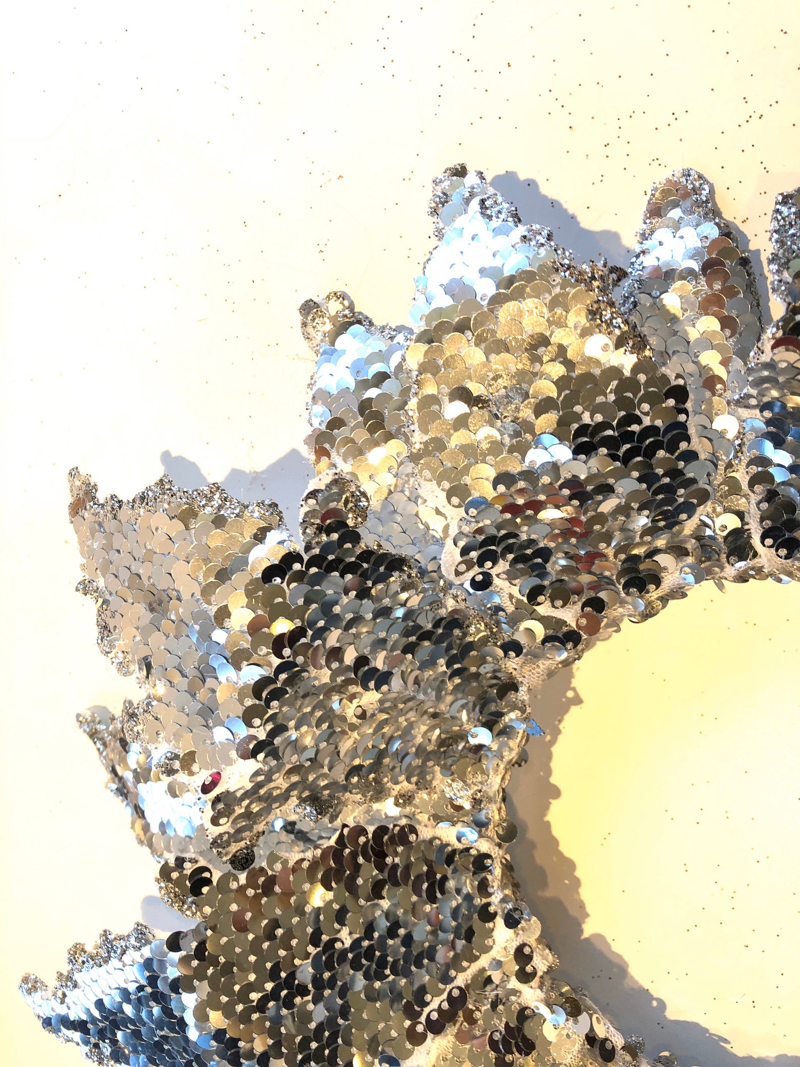 sequin headpiece
