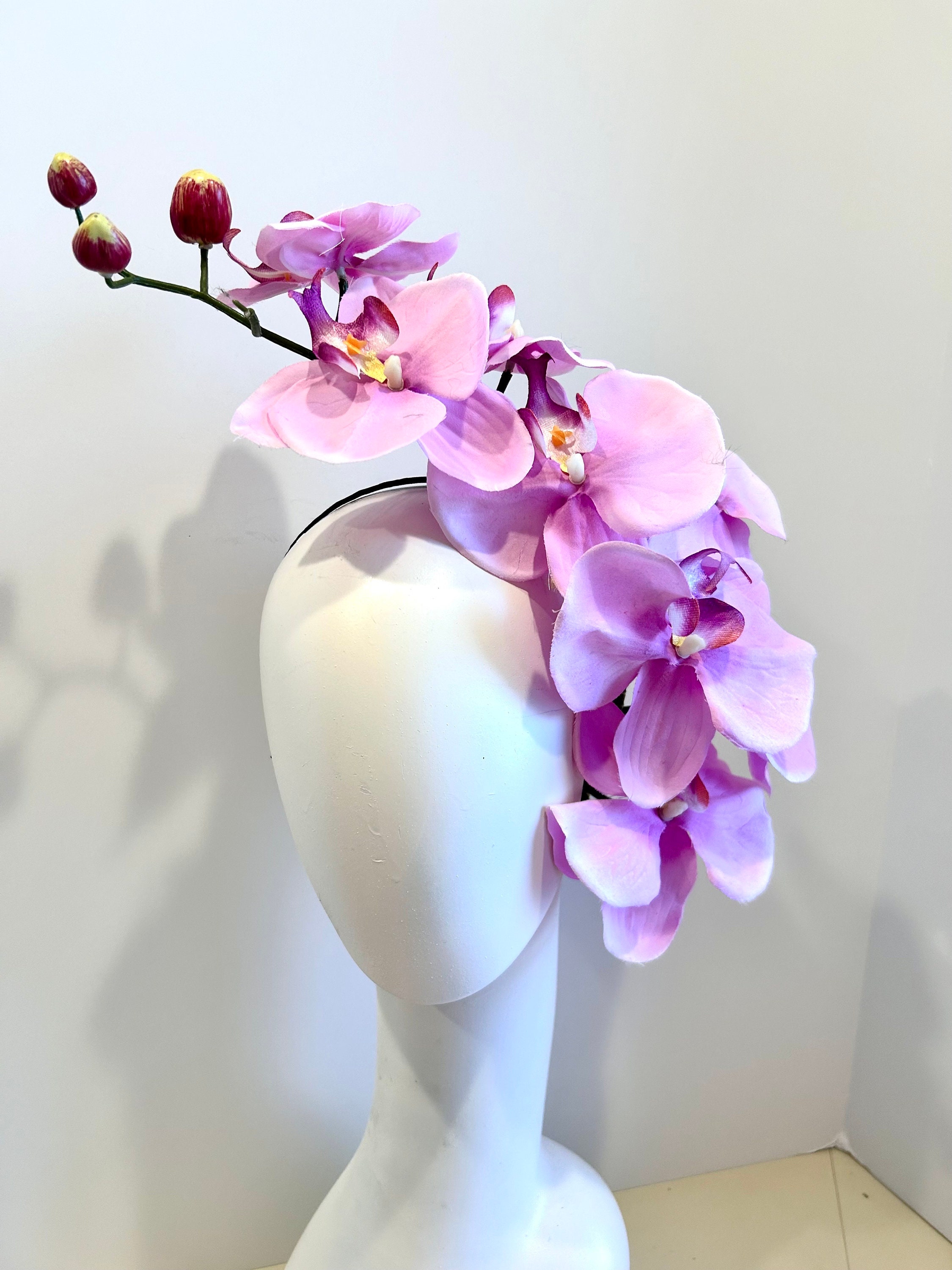 Orchid Fascinator - Etsy