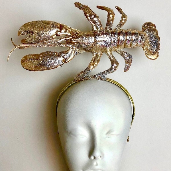 Lobster Fascinator -Seafood Festival headpiece