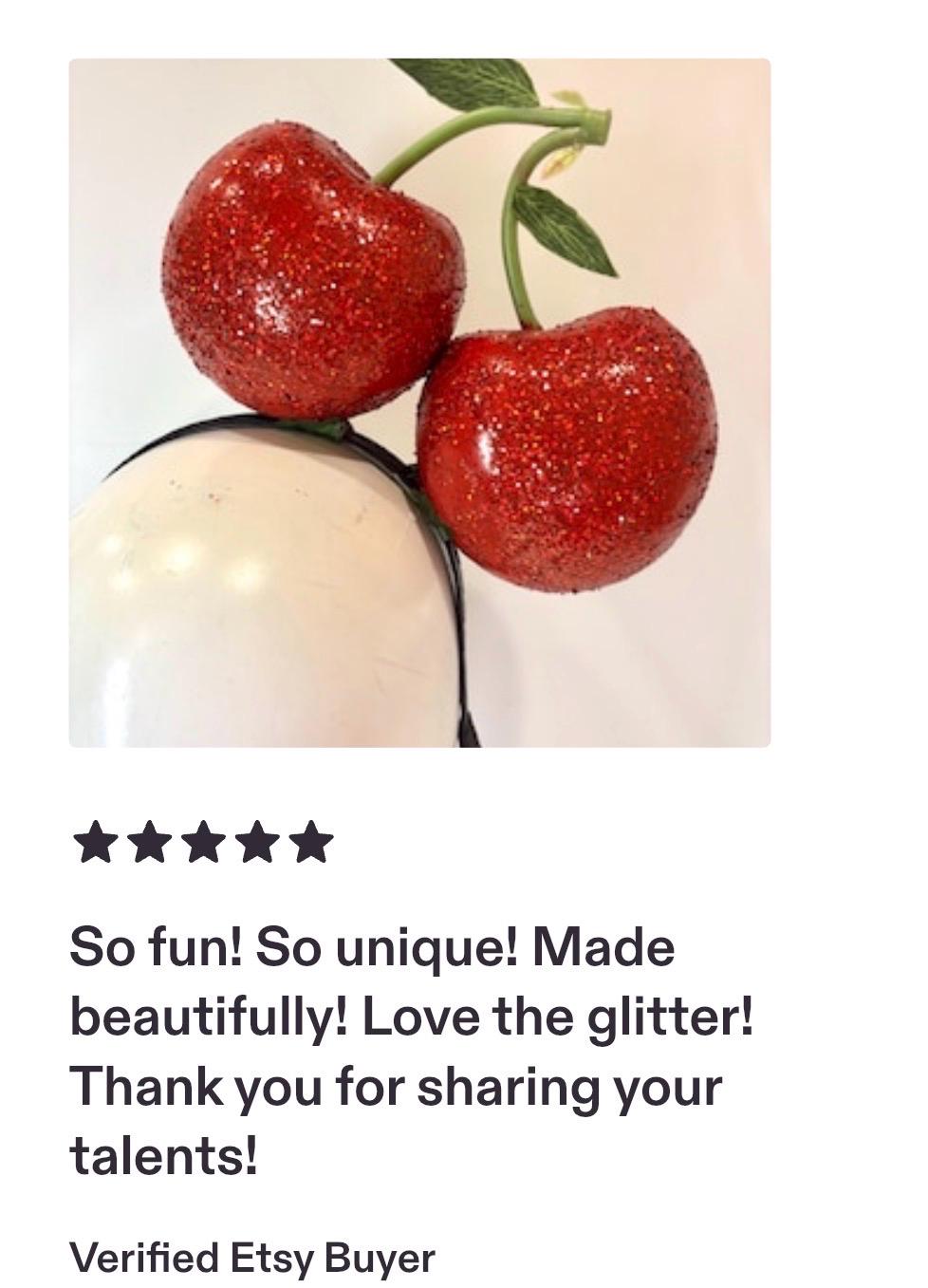 花*様 Cherry stamp チェリスタ カチューシャ付き Cherry Fascinator -vintage Style- Headband - Etsy