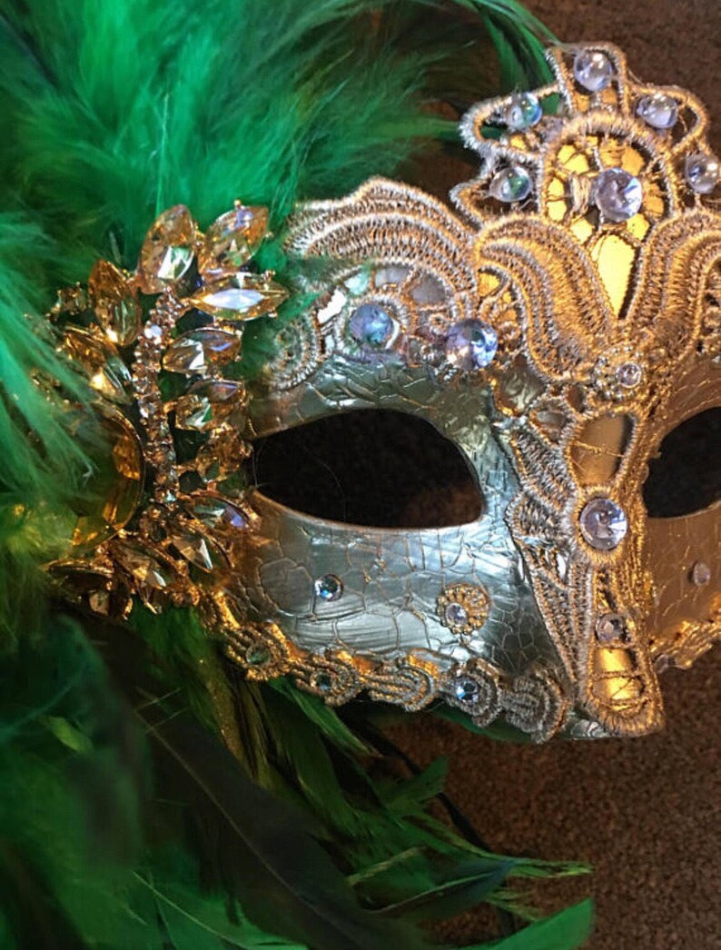 mardi gras mask stick