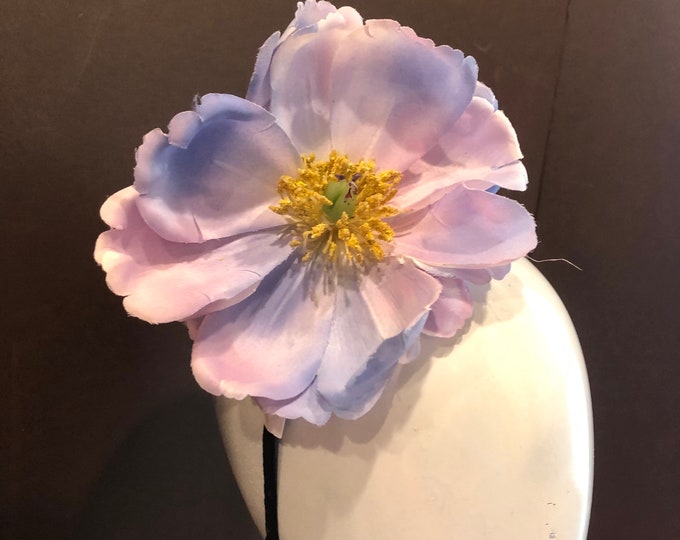 Lilac Fascinator- Magnolia Headband- Derby - Flower Headband