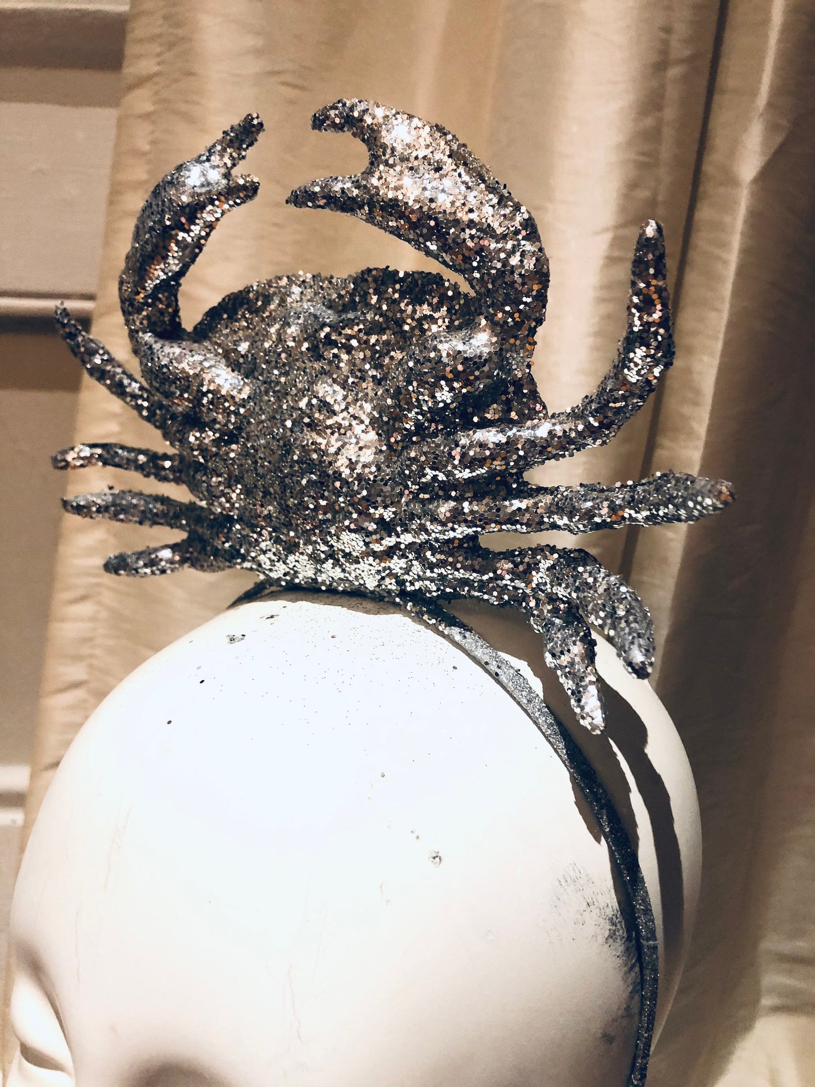 Crab Fascinator Miss Baltimore Crown Sparkle seafood Crown | Etsy