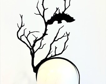 Bat Fascinator headband- Bat women- Halloween costume