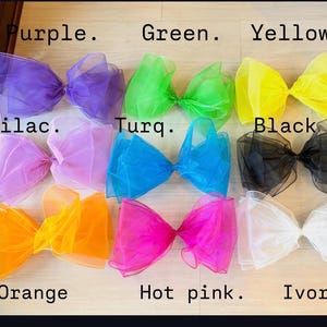 Large Bow Fascinators -Derby- Black Bow Headband- Fashion image 11