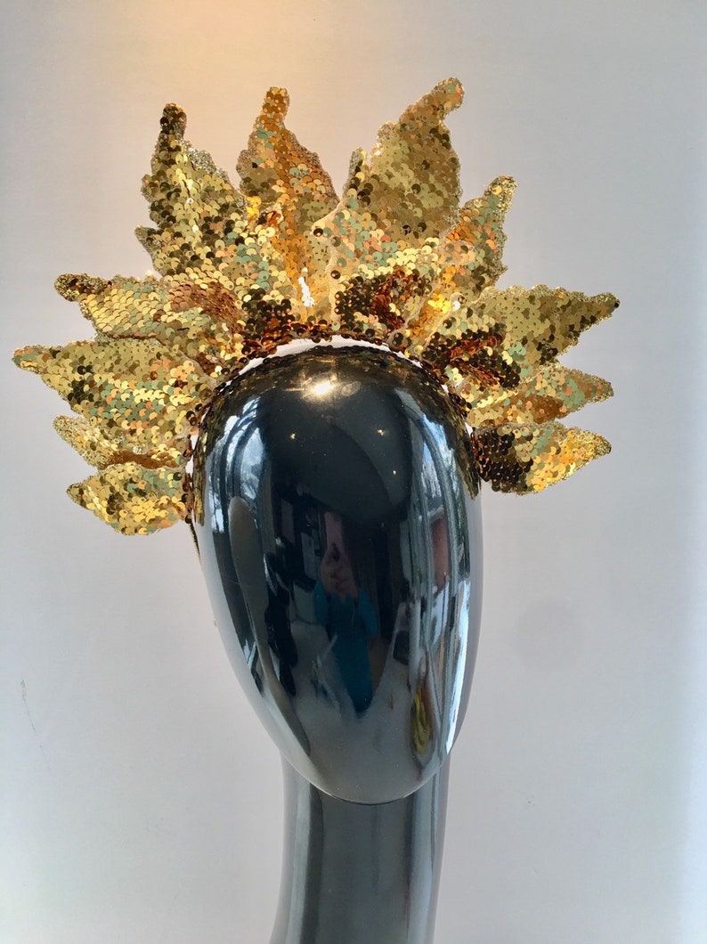 sequin headpiece