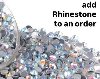 Special order - Customize your order- add rhinestones to my Dora Marra -Headdress NY order