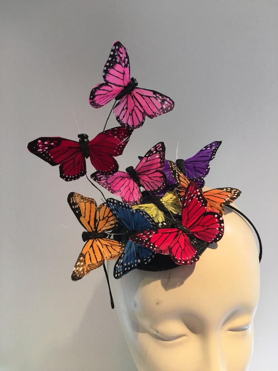 Butterfly fascinator Clearance