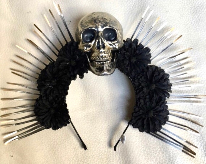 Skull headdress -Day of the Dead- Evil Crown