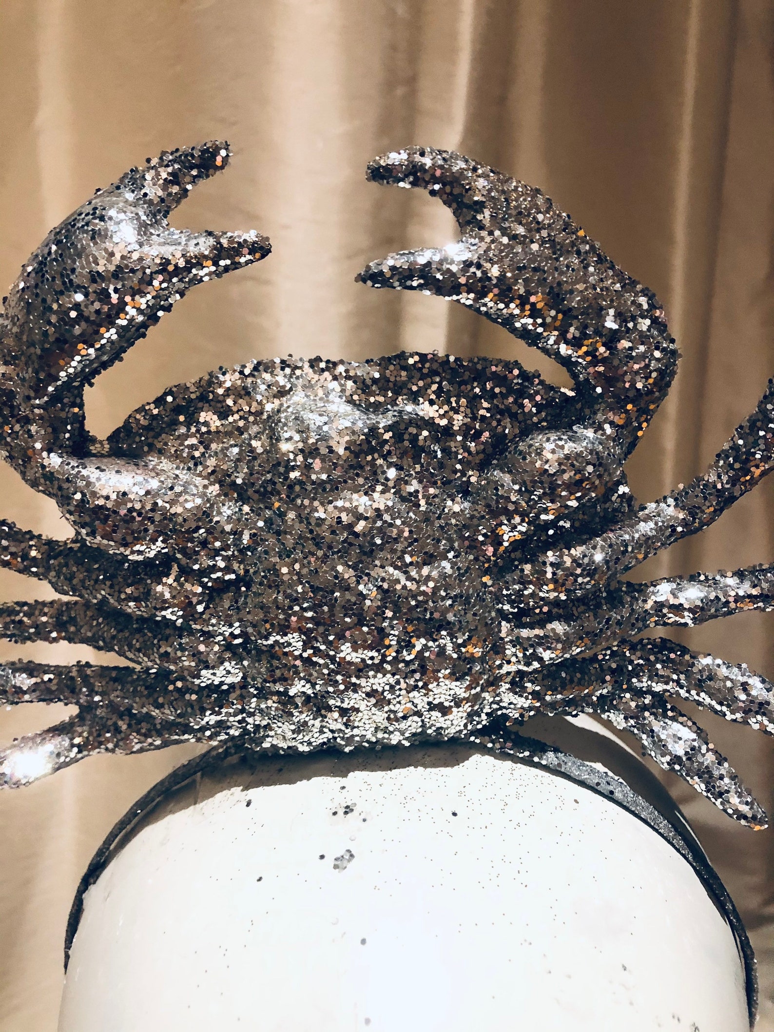 Crab Fascinator Miss Baltimore Crown Sparkle seafood Crown | Etsy