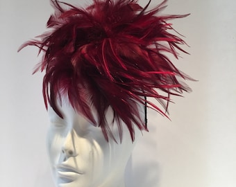 Wine Fascinator -Derby Days- cocktail Hat