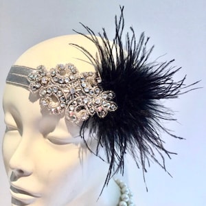 Flapper- 1920s Head Wrap- Gatsby Style