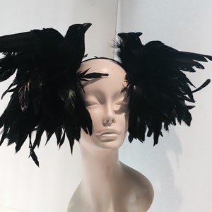moira rose crow headpiece