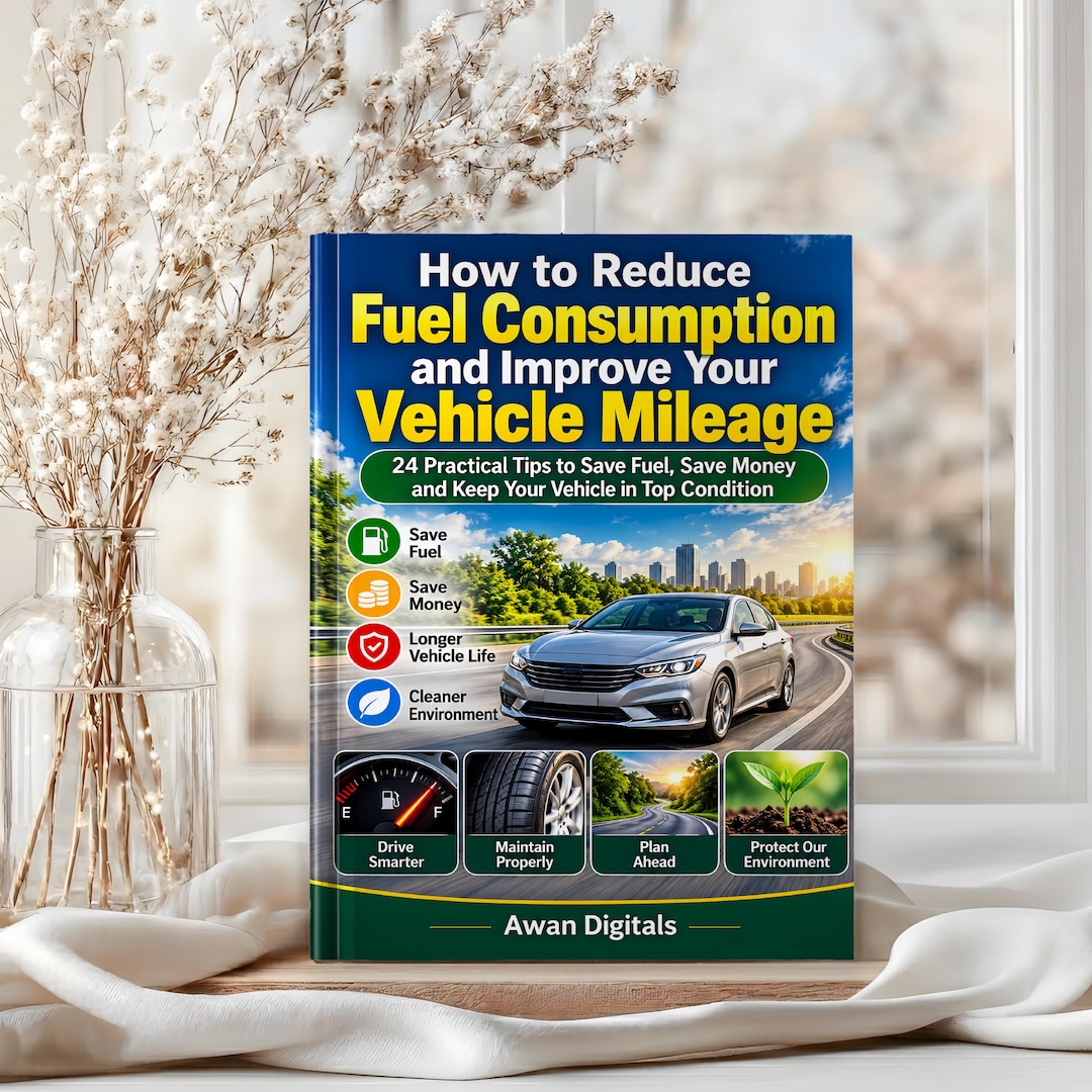 How to Save Fuel & Improve Gas Mileage PDF Guide, 24 Fuel Saving Tips ...
