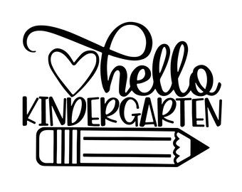 Download Kindergarten Teacher Svg Etsy