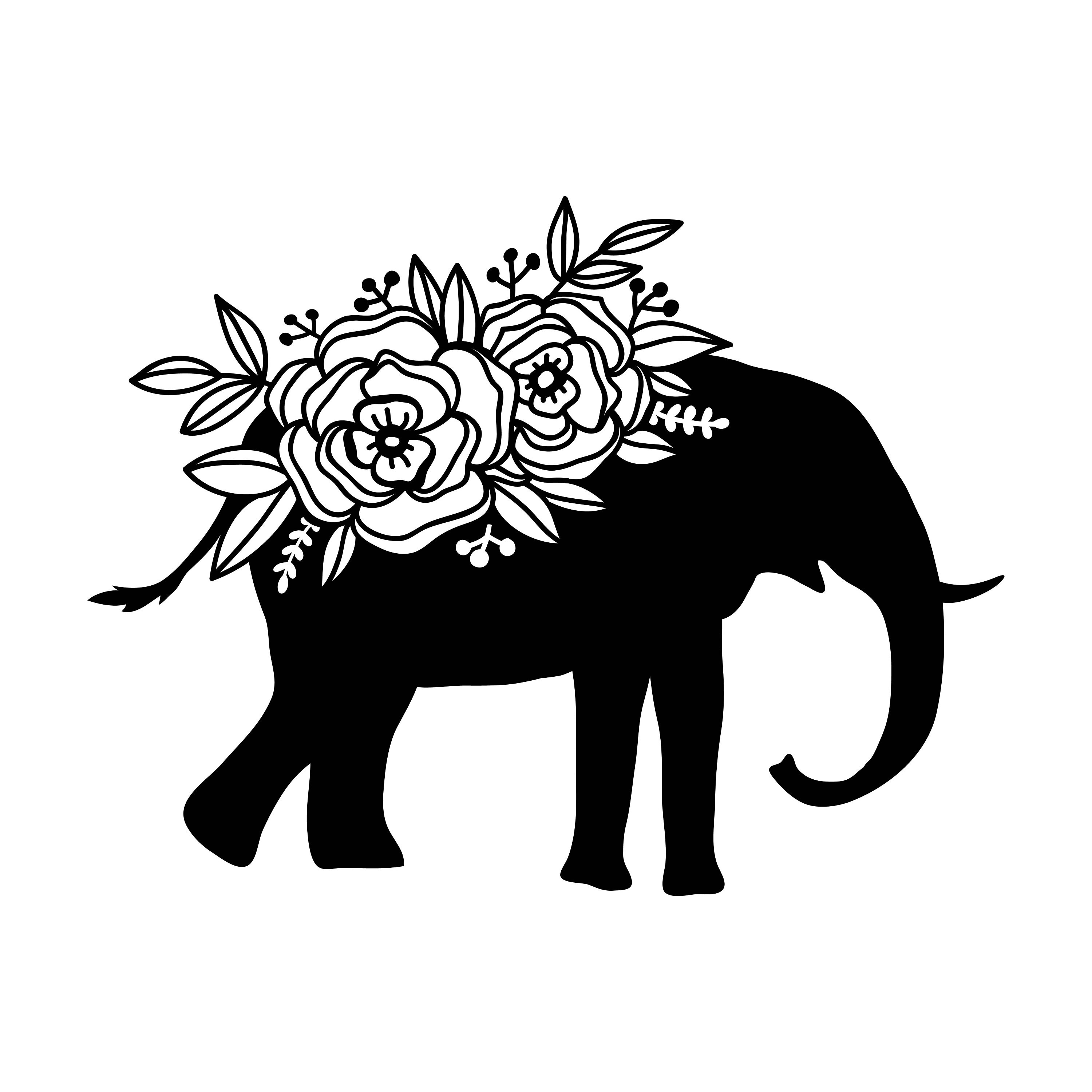 Free Free Elephant Svg Decal 856 SVG PNG EPS DXF File