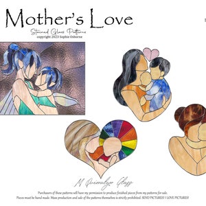 A Mother's Love Stained Glass Patterns